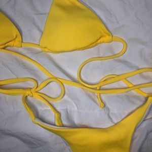 Yellow bikini SHEIN